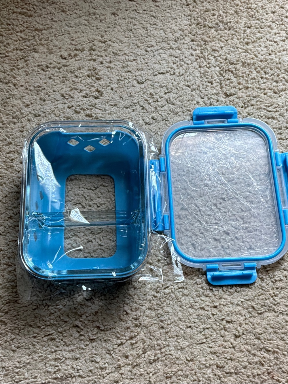 Blue Protective Case Shell for Smartwatch - Compatible Accessory - Picture 1 of 6